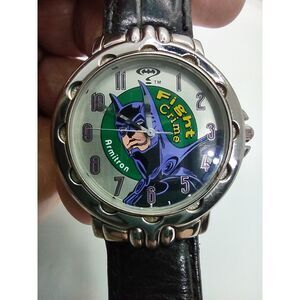 Armitron Batman Fight Crime Vintage Watch 1995 DC Comics 2200/901 Al21